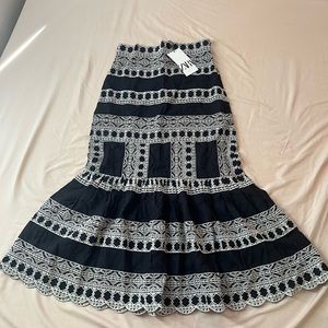 Zara skirt with tags unique size s